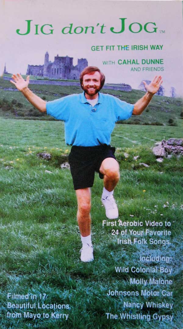 Jig Don't Jog ad VHS tape cover